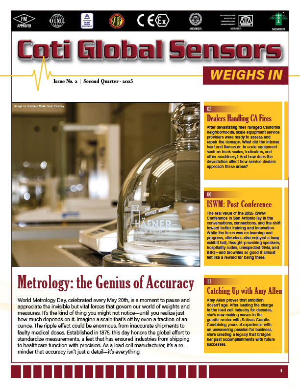 Coti Global Sensors Weighs In 2nd quarter