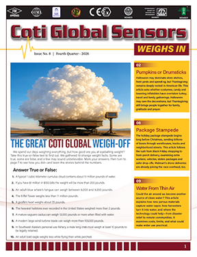 Coti Global Sensors Weighs In